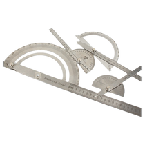 Tools 180 degree universal angle ruler measuring angle protractor woodworking index carbon steel angle ruler
