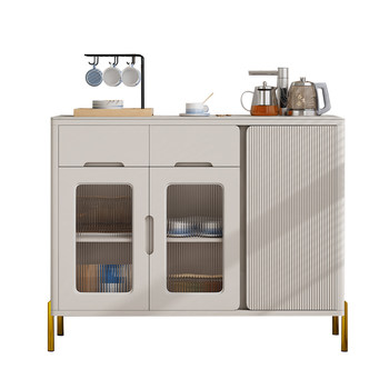 2024 New Tea Bar Machine Household Cabinet Solid Wood Fully Automatic Intelligent All-in-One Cabinet with Disinfection Chinese Water Dispenser