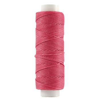 0.55mm round wax thread 30 ແມັດ hand sewing thread handmade DIY leather goods thread braided thread with diamond chop method chop Ou chop