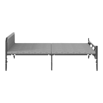Складная простыня простая бытовая кровать дополнительная кровать усиленная кровать 1 2 метра небольшая кровать для обеденного перерыва для взрослых офисная жесткая железная кровать