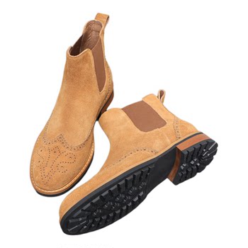 Gongzhangmeng british thick-soled new style martin boots for men in autumn and winter