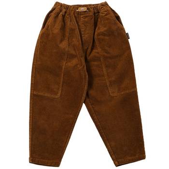Tyakashakids takasha corduroy straight pants