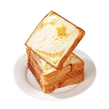 Seven points guli pork floss toast bread