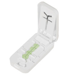 Pill Cutter, Pill Splitter, Three-Quarter and Quarter Pill Cutter, Pill Splitter into Two, Pill Cutting Tool, Portable Medicine Pill Box