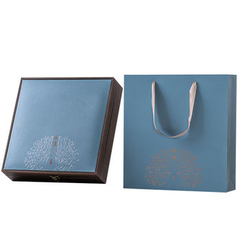 Pu'er tea cake packaging box fuding white tea cake storage box 357g tea cake gift box empty box tea tea packaging box