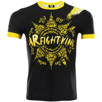 ARFIGHTKING Muay Thai fight sports sports men's elastic MMA fight T-shirt men's UFC fitness style art martial arts