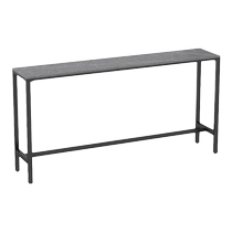 Slate balcony bar table and chairs living room wall table milk tea shop high table window bar long narrow table home