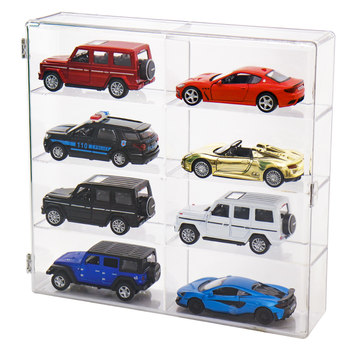 Toy car model display stand transparent model storage stand domeka storage box display cabinet car display can be stacked