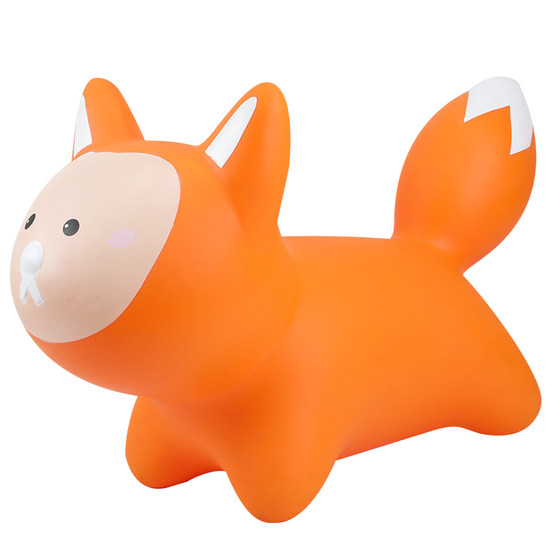 
Baby Elf Environmentally friendly children's toys birthday gift new style jumping horse mount inflatable jumping fox bigger and thicker