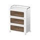Thickened multi-layer drawer storage cabinet