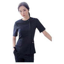 Korean version of operating room hand wash clothes womens short-sleeved doctors clothes oral work clothes mens quick-drying elastic brush hand clothes thin section summer