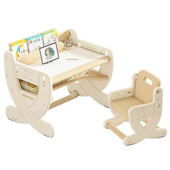 Liftable desktop, drawable children's study table