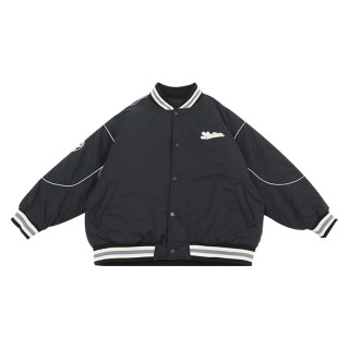 男童外套夹棉2025冬装新款中大童加厚夹克韩版保暖棉服儿童棒球服