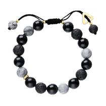 Black Yaoshi Bracelet Homme style 2024 New light extravagant and sophistication mens hands adorned New Years cadeaux to send boyfriend