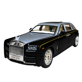 Rolls-Royce Phantom 1:24 simulation ໂລຫະປະສົມລົດແບບຈໍາລອງເຄື່ອງປະດັບຫລູຫລາລົດເກັງລົດ toy ເດັກຜູ້ຊາຍ