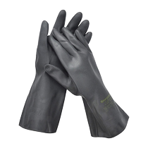 (Self-operated) Honeywell neoprene chemical-resistant gloves are acid and alkali-resistant oil-resistant anti-corrosion and thickened protective gloves