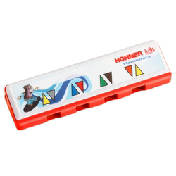 German HOHNER imported children's baby student toy harmonica SPEEDY KIDS red