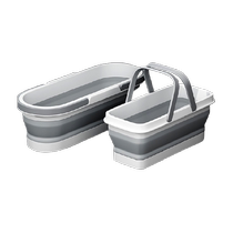 Optimal Attendance Collapsible Mop Bucket Rectangular mop bucket Car Wash Floor Bucket Squeeze Bucket bucket Single bucket