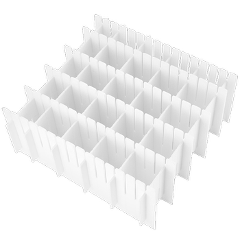Drawer storage partition plate plastic free combination underwear