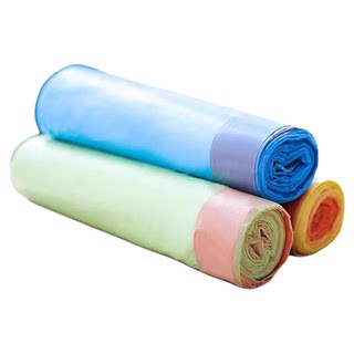Drawstring Trash Bags, Self-Sealing, No Dirty Hands, Household Daily Necessities, 10 Rolls, Thickened for Kitchen Use