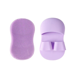 Mini finger facial cleansing brush soft silicone massage makeup remover
