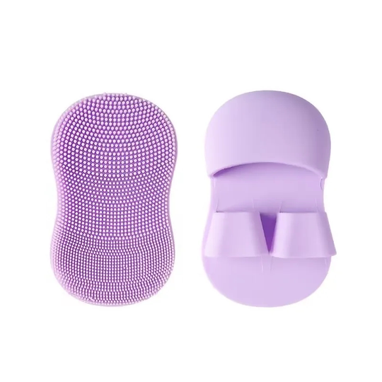 Mini finger facial cleansing brush soft silicone massage makeup remover