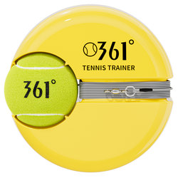 361-degree rope tennis trainer base with line, high elasticity and resistance to beating, elastic rope rebound, single training tennis