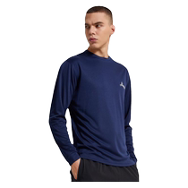 Wolandi Mountain quick-drying sports long-sleeved T-shirt for men and women running round neck breathable fitness track and field training
