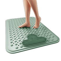 tpe bathroom non-slip mat bath ground mat toilet children footbed shower room anti-fall bathroom massage mat