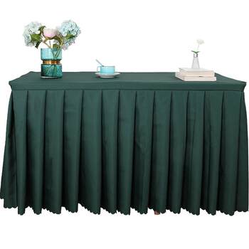 Red conference tablecloth customization activities Red conference tablecloth customization activities