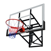 Basketball frame hanging childrens home indoor and outdoor basketball hoops for adults and teenagers outdoor wall-mounted liftable basketball hoops