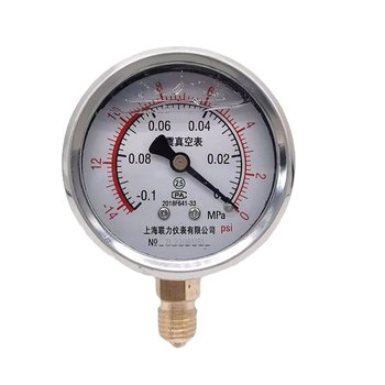 Shanghai lianli earthquake-resistant pressure gauge hydraulic oil shock-proof