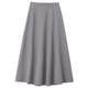 Amii2025 new summer style elegant Hepburn style advanced commuting geometric segmented skirt women's loose A-line skirt
