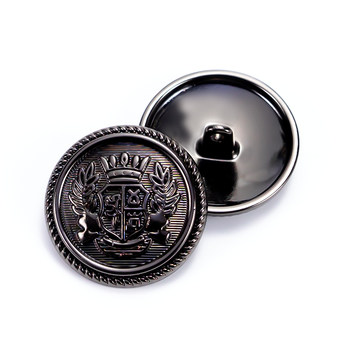 Metal button tops, high-end jackets, coat buttons