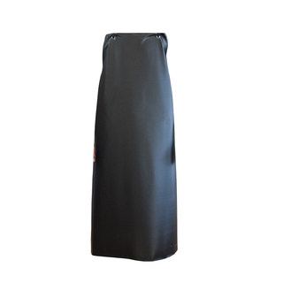 Waterproof and oil-proof thickened canteen catering extended leather apron