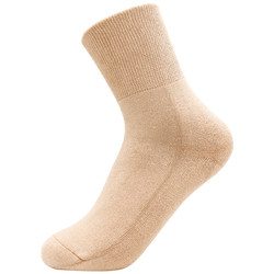 Old people's socks, loose-mouthed socks, old-age pure cotton wide-mouthed men's and women's loose mid-tube autumn and winter thick plus velvet new sleeping cotton socks