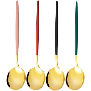 High-value household long-handled stainless steel spoon