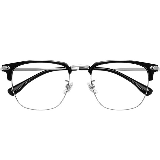 El medio marco ultraligero de titanio puro profesional anti-luz azul se puede equipar con antivaho