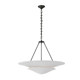 American VC11 retro all-copper gypsum chandelier