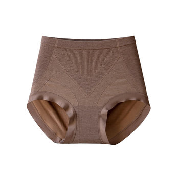 Meizhao cranberry probiotic high waist tummy control underwear for women