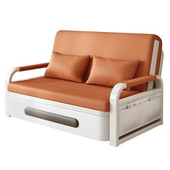 sofa bed folding dual-use balcony multi-function bed small apartment sofa 2024 new internet celebrity double retractable bed