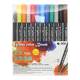 Star hand-painted double-headed color 24 soft-head markers