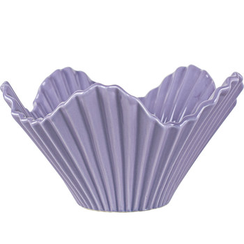 Pie yi modern ceramic origami fruit plate snack plate