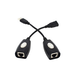 USB 연장기 50미터 USB - RJ45 신호 증폭기 USB 연장 케이블 네트워크 케이블 연장 45미터