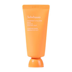 Sulwhasoo Rainy Sleeping Mask ຕົວຢ່າງຂະຫນາດກາງແລະຕອນກາງຄືນການປະຖົມພະຍາບານການສ້ອມແປງໃນຕອນກາງຄືນທີ່ບໍ່ມີລ້າງຂອງແທ້