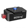 Camera riding triple anti-loosening and anti-falling quick-release quick-assembly mount