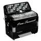 One second brand Bayan accordion professionally