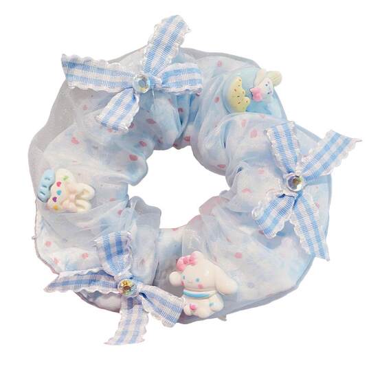 Children's Kuromi mesh large intestine hair band headband hair accessories