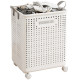 Dirty clothes basket is multi-purpose and easy to store
