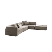 Fulworth Italian minimalist fabric sofa Nordic model house small apartment creative combination designer fabric sofa